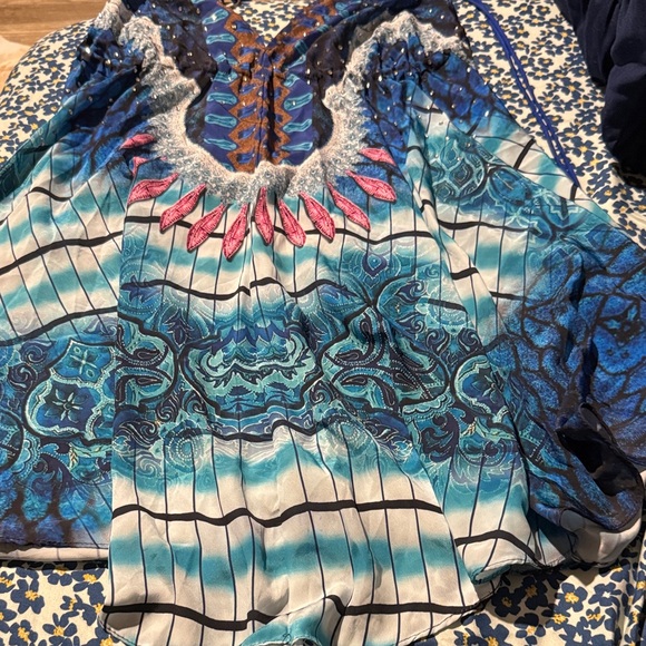 Colorful Patterned Dress - Picture 2 of 5